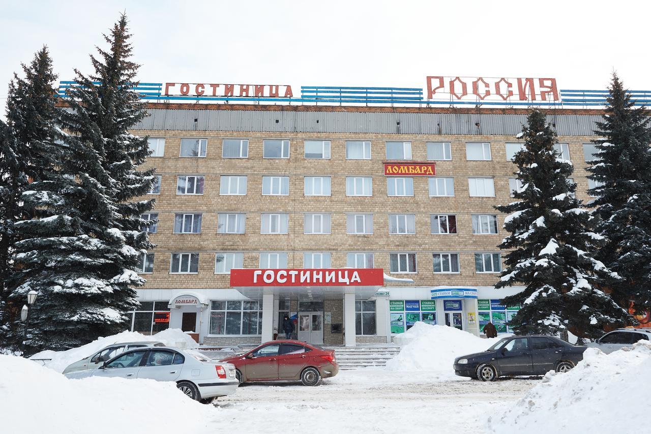 Hotel Gostinitsa Rossia Nowomoskowsk Exterior foto